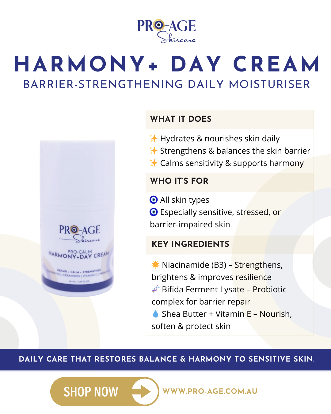Harmony+ Day Cream
