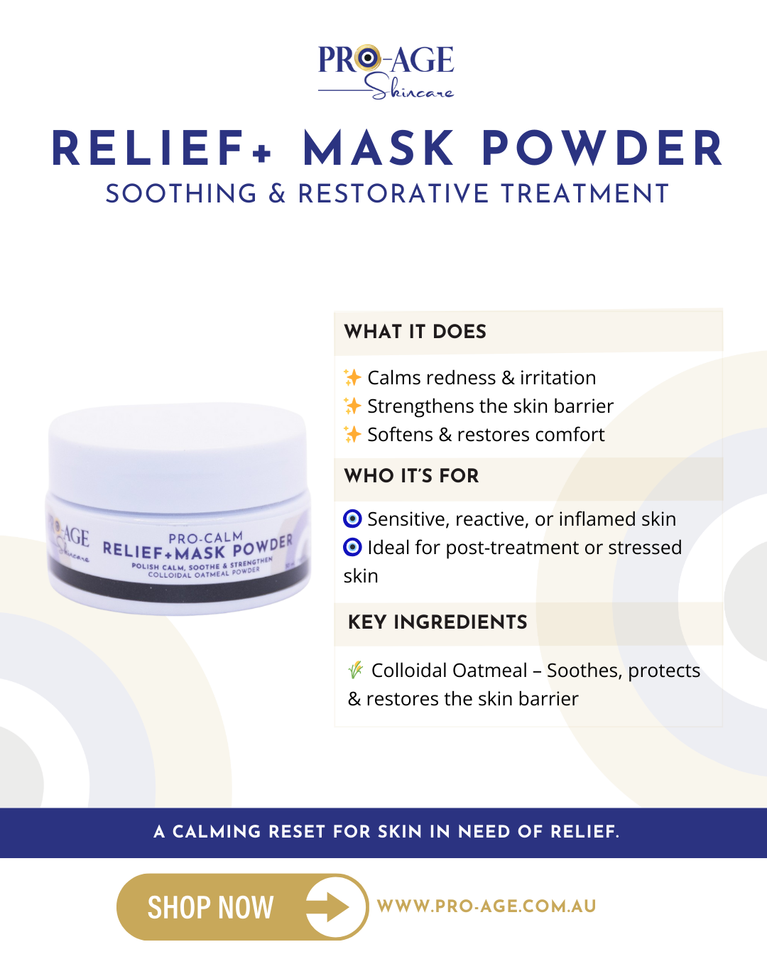 Relief+ Mask Powder