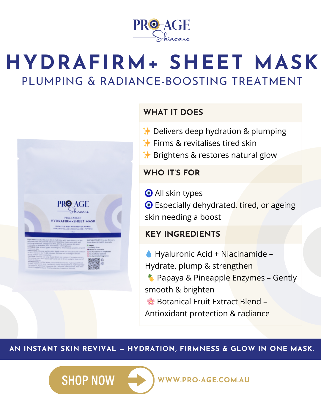 HydraFirm+ Sheet Mask