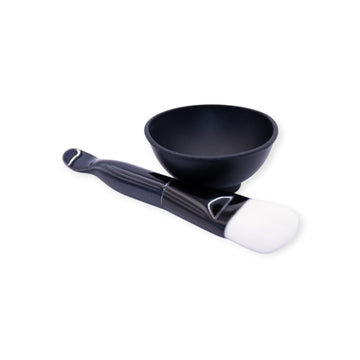 Silicon Bowl and Double ended Brush/scoop